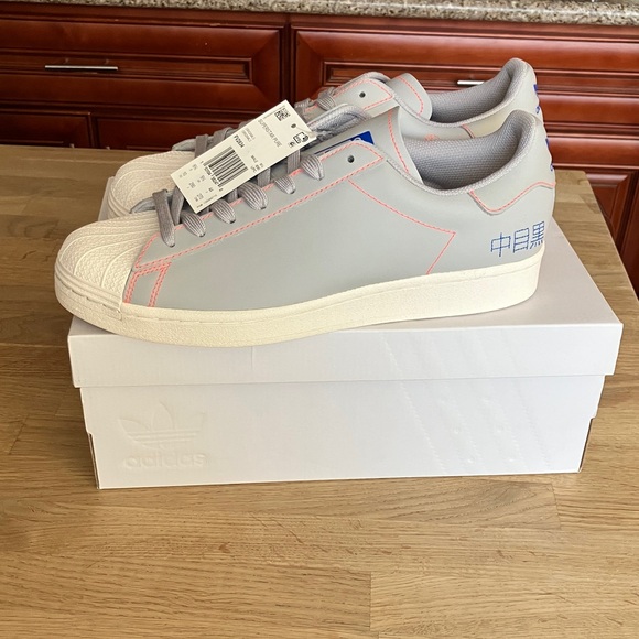 adidas Other - NWT Adidas Tokyo Superstar men’s Pure Gray/cream sneakers